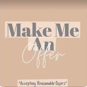 Open to offers! 🖤